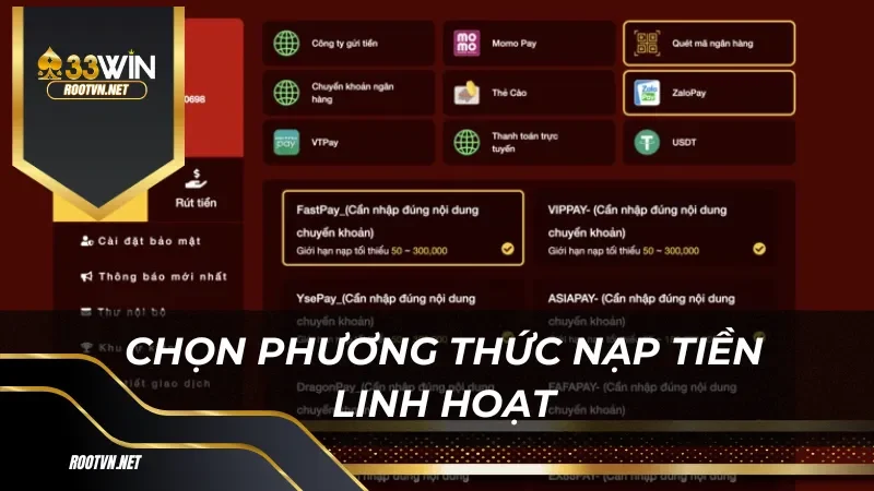 Điều Kiện Cần Biết Trước Khi Nạp Tiền